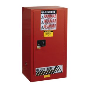 Safety cabinet for paint